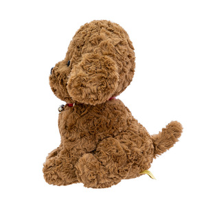 Peluche Cane Teddy, Simpatico <span class=keywords><strong>Barboncino</strong></span> con la Lingua Fuori, Realistico Cucciolo Teddy Seduto, Decorazione per Camere di Bambini e Adulti, Vendita all'Ingrosso OEM - Product Image 6