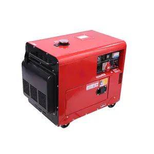 8kva super silent welding portable 7500 watt silent diesel generator set 6500w