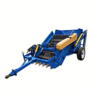 Tracteur agricole ramasseur de pierres Machine hydraulique Type de traction Machine automatique de ramassage de pierres <span class=keywords><strong>Rouleau</strong></span> de champ Machine à creuser des pierres Tamisage - Product Image 1
