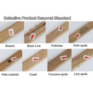 شماعات ملصقات خشبية مغناطيسية سهلة الاستخدام من الجوز أشرطة أشرطة أشرطة إطار أستراليا كندا - Product Image 6