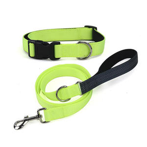 Collier et laisse pour chien réglable en gros personnalisé ensemble pour chiens de compagnie quotidien extérieur marche course entraînement - Product Image 2