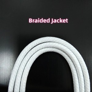 Cable USB A a Lightning en Ángulo Recto, en Forma de L para Uso en Coche y Mesita de Noche, Trenzado Blanco, Compatible con <span class=keywords><strong>iPhone</strong></span> 5-14 - Product Image 6