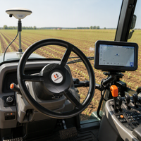 Système de direction automatique GNSS JHXH001 pour tracteurs agricoles, navigation avec écran 10,1 pouces, kit de commande de direction