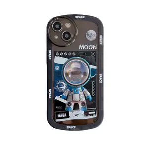 ELGZ 3D宇航员设计苹果手机外壳14 pro max手机外壳