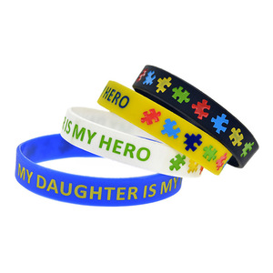 I braccialetti in Silicone personalizzati di alta qualità rendono i tuoi braccialetti in gomma con messaggio o Logo per la promozione di eventi - Product Image 5