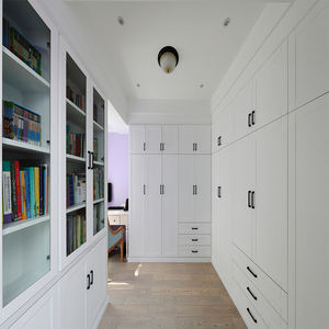 ตู้เสื้อผ้าแบบวอล์กอินสำหรับห้องเด็กผู้หญิง ตู้เสื้อผ้าบานกระจก ระบบตู้เสื้อผ้าสำหรับห้องนอน - Product Image 4