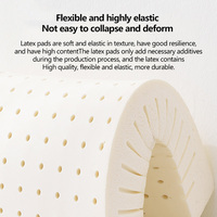 Matelas à ressorts ensachés respirant et durable, coussin en latex écologique, 22 cm d'épaisseur, design contemporain pour chambre à coucher et mobilier de maison