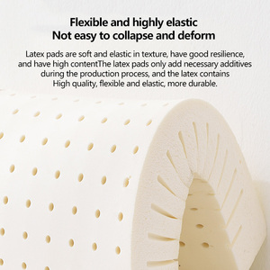 Colchón de Muelles Ensacados Transpirable y Duradero con Cojín de Látex Ecológico de 22 cm de Grosor, Diseño Contemporáneo para Dormitorio y <span class=keywords><strong>Mobiliario</strong></span> del <span class=keywords><strong>Hogar</strong></span> - Product Image 3