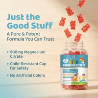 Complément alimentaire Qbioflex OEM GMP Vitamine D3 K2 Glycinate de Magnésium en Gummies pour Enfants, Gummies pour le Sommeil, Saveur Framboise