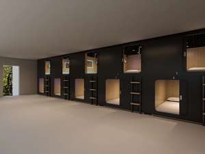 WE防音カプセルダブルベッドスリープポッドホテル二段ベッドスリーピングポッドスマートカプセルスリープボックスベッド - Product Image 4