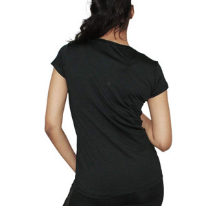 Camisetas <span class=keywords><strong>de</strong></span> Mujer Más Vendidas <span class=keywords><strong>de</strong></span> Verano, Ecológicas, Ajustadas, Cortas, Sólidas, Casuales, Transpirables, 100% Algodón, a Bajo Precio - Product Image 2