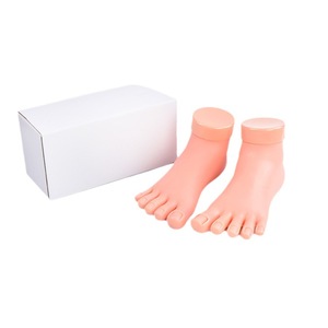 Práctica de uñas, herramientas de entrenamiento de pedicura profesional para pies, venta al por mayor, pies izquierdo y derecho para practicar - Product Image 3