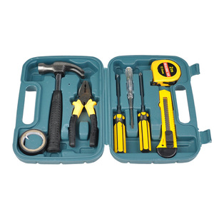 Tool <b>Set</b> 9 Piece Home Repair Kit <b>With</b> <b>Screwdriver</b> Hard <b>Case</b> For Household Maintenance And DIY Projects - Product Image 1
