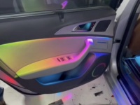 Kit de mise à niveau d'éclairage ambiant LED de vente chaude C7 pour 2012-2018 Audi A6 Auto accessoires de lumière environnementale intérieure