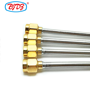 <span class=keywords><strong>C</strong></span>âbles en queue de cochon RF à bas prix d'usine Assemblage de <span class=keywords><strong>c</strong></span>âble dénudé à extrémité libre mâle SMA 0.141 Sondes en acier semi-rigide RG402 PTFE isolé - Product Image 6