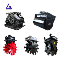 Ligong Einstellbarer Vibrationsverdichter mit variabler Vibrationsstärke für 1-50t Bagger – Flexible Einstellung für unterschiedliche Bodenbedingungen