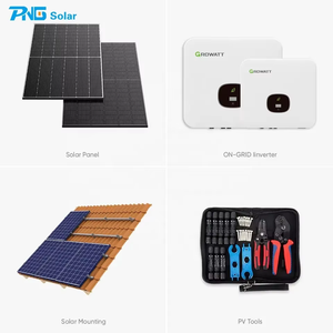 Mái nhà gắn tấm pin mặt trời hệ thống năng lượng mặt trời lưu trữ pin 220V 50kw 30Kw hệ thống năng lượng mặt trời cho toàn bộ ngôi nhà - Product Image 4