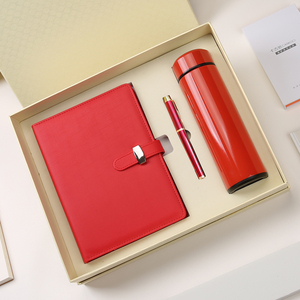 Ensemble cadeau promotionnel personnalisé de luxe pour <span class=keywords><strong>homme</strong></span>, anniversaire, entreprise, carnet, bouteille, stylo - Product Image 5