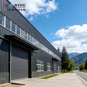 Bâtiment métallique préfabriqué en acier de haute qualité, respectueux de l'environnement, pour usage commercial, certifié ISO9001, durée de vie de 50 ans - Product Image 1