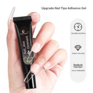 Gel UV Adhésif <span class=keywords><strong>Fort</strong></span> pour Ongles, Non Toxique, Écologique, pour Salons et DIY, French Manucure Longue Durée - Product Image 5