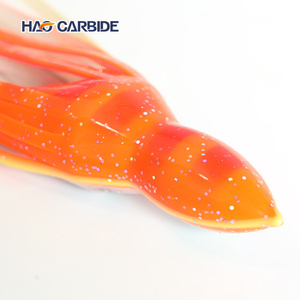 Señuelo de pesca de plástico blando para arrastre con faldas de <span class=keywords><strong>pulpo</strong></span> y calamar luminosas - Product Image 3