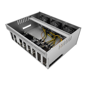 Caja Popular de 65MM para 8 GPU, Compatible con Placas Base B75 y B85, para 8 Tarjetas Gráficas, para Uso en Casa - Product Image 5