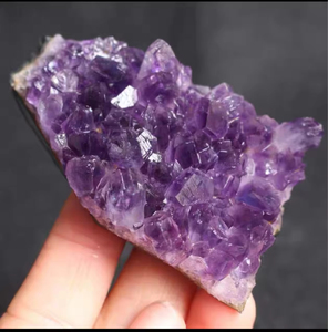 Cristal de calidad <span class=keywords><strong>natural</strong></span>, amatista cruda, cristal Irregular de <span class=keywords><strong>Uruguay</strong></span>, espécimen mineral, piedra artesanal, 1 unidad - Product Image 4