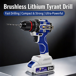 Hand Drill, Cross-Border <b>Power</b> <b>Tools</b>, Rechargeable Lithium Drill Gun, Multi-Function Drilling Gun, Impact Drill - Product Image 5