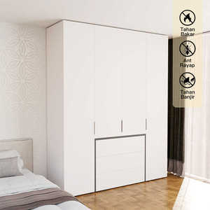 Armadi e Guardaroba in Acciaio, <span class=keywords><strong>Cabina</strong></span> <span class=keywords><strong>Armadio</strong></span> <span class=keywords><strong>con</strong></span> Organizzatore per Vestiti, Guardaroba in Metallo Resistente - Product Image 3