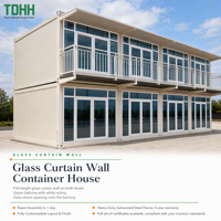 TDHH Modulares Container-Café für Kaffeeketten, Streetfood-Courts, Restaurant-Franchise, Drive-Through-Bar, Einzelhandels-Kiosk-Projekt