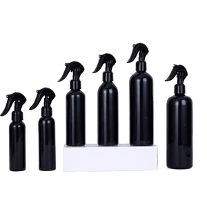 Botella de Spray Continuo de 30ml 50ml 100ml 500ml, Botella de Spray con Gatillo de Plástico de 200ml 300ml con Tapa Negra para Peluquería - Product Image 1