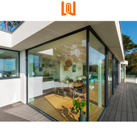 WANJIA NFRC Ventanas de luz fija de vidrio de aislamiento acústico de alta calidad Ventana de imagen de aluminio de gran tamaño