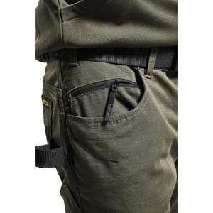 BLAKLADER - 149513304599D116 Service Ttrousers with <b>stretch</b> Dark olive green/<b>Black</b> - EAN 7330509543900 <b>WORK</b> <b>TROUSERS</b> - Product Image 5