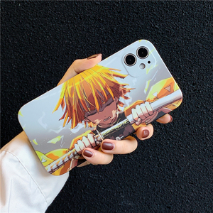 Tùy chỉnh thiết kế IMD mềm PVC phim hoạt hình Quỷ Slayer trường hợp điện thoại cho <span class=keywords><strong>iPhone</strong></span> 7/8/x/11/12 dropshipping với túi nhựa bao bì - Product Image 3
