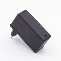 Cargador Rápido USB PD AC DC 23W 33W 45W, Adaptador de Corriente 5V 9V 12V 15V 20V 0.2A 0.3A 1A 3A, Fuente de Alimentación Universal con Enchufes para Reino Unido, Estados Unidos y la UE