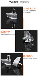 Connecteur de meubles en stratifié transparent - Product Image 6