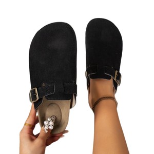 2025 Tendance mode européenne et américaine : Mules Baotou grande taille pour <span class=keywords><strong>femme</strong></span>, chaussures plates décontractées et confortables pour le printemps et l'été - Product Image 5