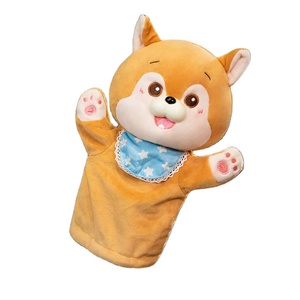 Títeres de Mano de Animales con Temática Forestal, Pandas, Elefantes, Tigres, Juguetes de Peluche Súper Suaves, Guantes Interactivos para Aliviar el Estrés, Regalos - Product Image 4