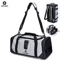 Ozuko 9005PS5男性用ラゲッジトラベルバッグセットサッカースニーカーカスタムラゲッジバッグバックパック昇華ジムカスタムダッフルバッグ
