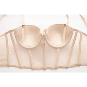 Soutien-gorge à bretelles de haute qualité, lingerie sexy, soutien-gorge à nœud en dentelle - Product Image 5