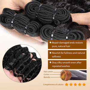 Paquetes de Cabello Humano 12A, Doble Trama, Ondulado Natural Chino, Cabello Virgen al por Mayor - Product Image 4