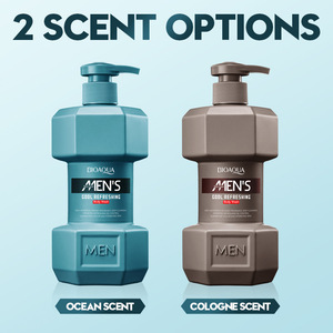 Gel Doccia per Uomo con Fragranza Oceanica Fresca, Cura del Corpo, Pulizia Profonda, Sbiancante e Idratante, 500ml - Product Image 6