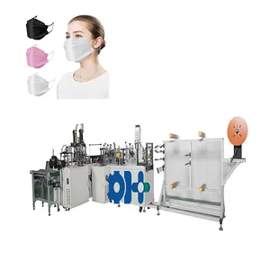 Automatic fish type facial mask making machine confortable non lipstick dust free face mask making machine