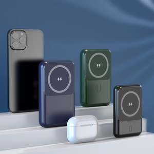 ชาร์จเร็วสุด<span class=keywords><strong>3</strong></span> In 1พับชาร์จไร้สายแม่เหล็ก Power Bank สำหรับโทรศัพท์ - Product Image 1