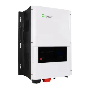 PV Inverter 4kw SPF 6kw HVM DVM 8kw V อินเวอร์เตอร์พร้อมแบตเตอรี่ GROWATT PV Converter 1เฟส10kw 5kw 12kva 12KT 230