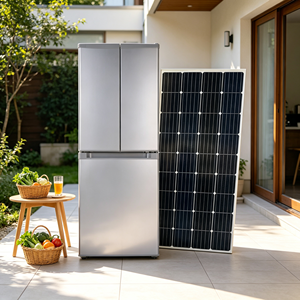 Réfrigérateur solaire pour maisons autonomeuses, utilisation en milieu isolé, aluminium, 2 portes, capacité inférieure à 60L - Product Image 5
