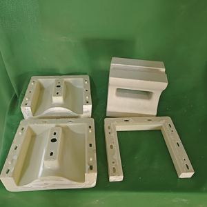 Nouveau modèle 2026 Reazone R6 ABS Moule à briques creuses double face 8"x8" (20x20x10cm) pour piliers de porte extérieurs en béton haute résistance - Product Image 5