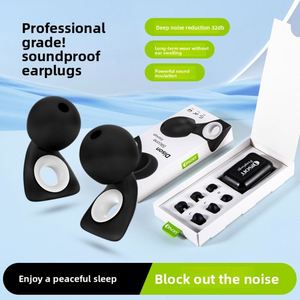 Tapones para los Oídos con Cancelación de Ruido, de Silicona Reutilizables, Suaves y Cómodos, Protección Auditiva para Dormir, Música, Viajes, Estudio - Product Image 4