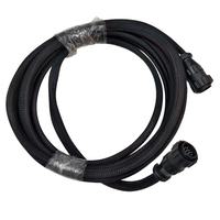 Kabel Pengisian Daya EV Tipe 2 Tembaga Konduktivitas Tinggi, 16A 32A 7kW AC Wiring Harness untuk Pengisi Daya EV Portabel dan Wallbox