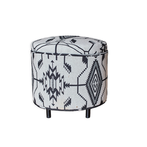 Pouf en bois massif, coussin de sol, repose-pieds, design traditionnel, assise douce, salon, chambre, école, aire de jeux, entrée, meubles de maison - Product Image 1